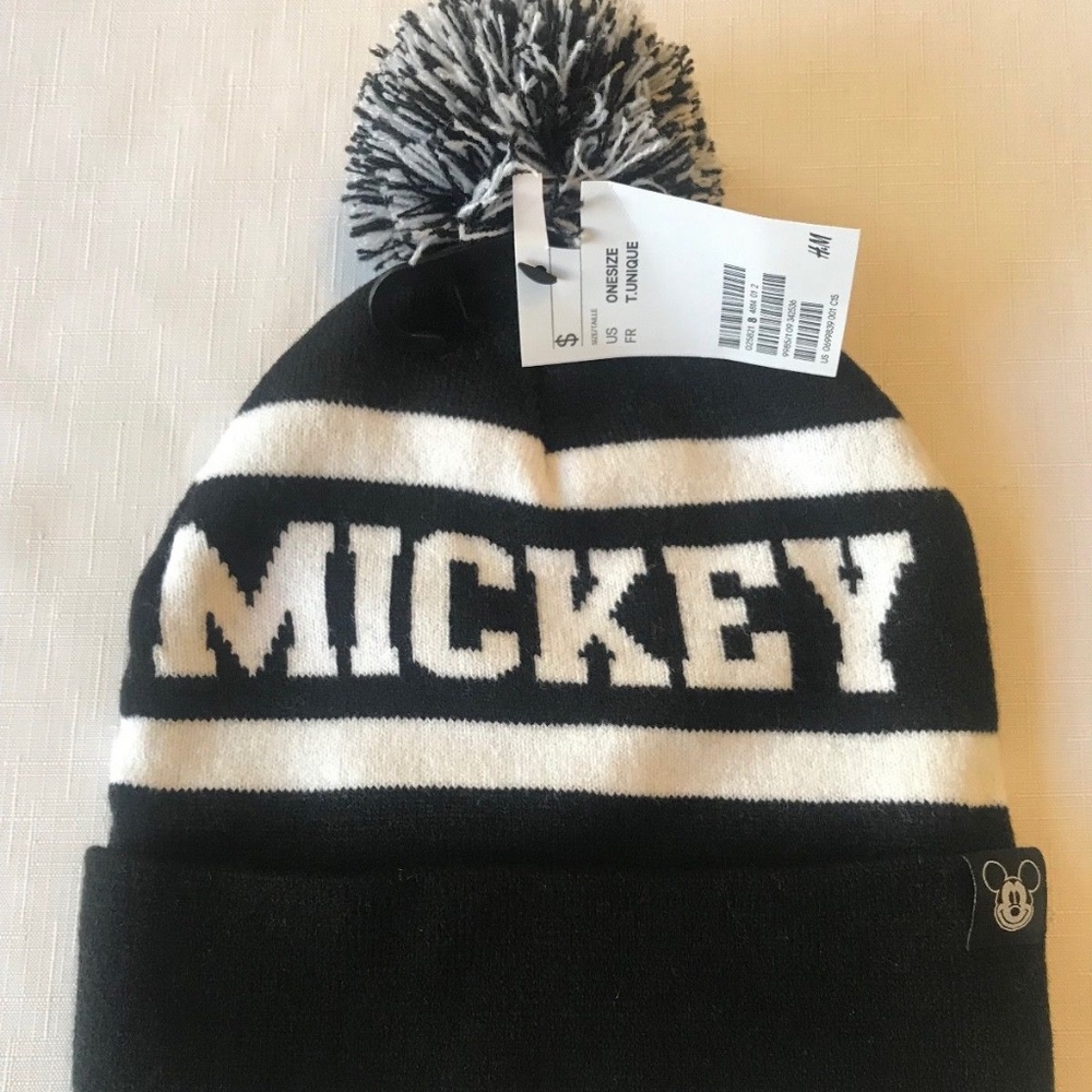 Mickey Mouse 1928 Beanie Hats NEW With Tag